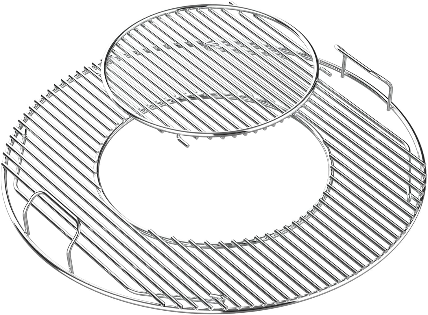 8835 Hinged Cooking Grate for 57 cm Weber Charcoal Grills Gourmet BBQ System Cooking Grate For Weber One-Touch Performer Bar-B-Kettle and Master-Touch Charcoal Grills