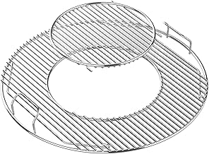 Denmay Warming Rack for Weber 57 cm Charcoal Grills, Kettle Grills, 22.5 Inch Charcoal Grills One-Touch, Performer, Bar-B-Kettle and Master-Touch Grill Grate Replacement