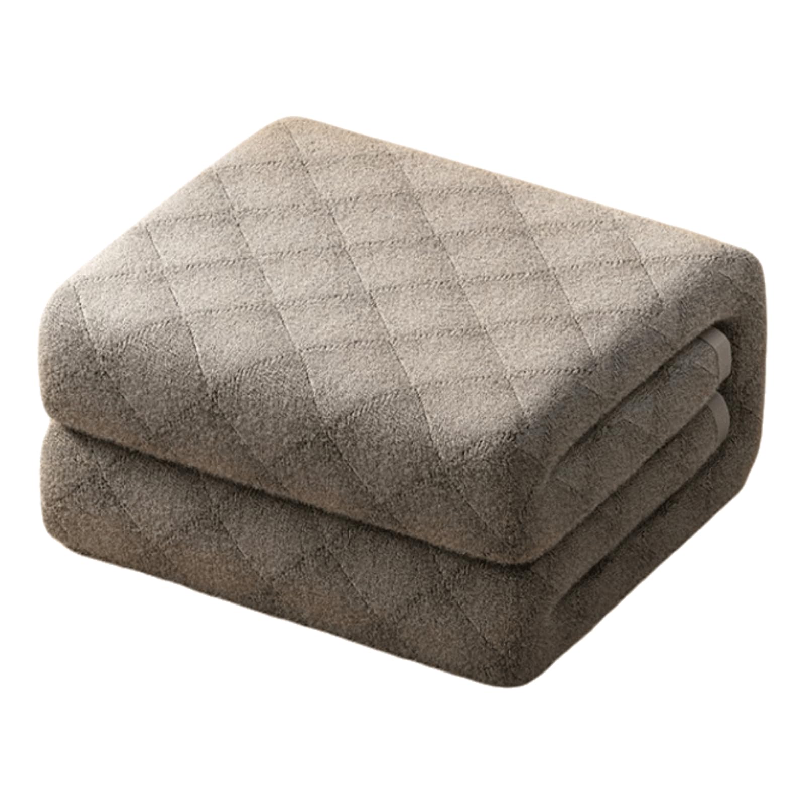 PEKJI Cotton Heated Throw Dual Control Electric Mattress Comfort Heated Electric Underblanket Quick Heating 4 Heat Settings