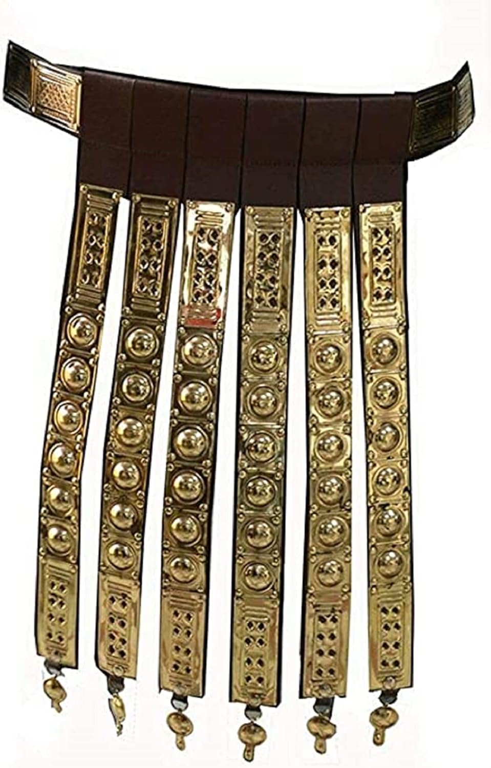 NEW Roman Leather Apron Belt Brass Fittings Wearable Costume Armor