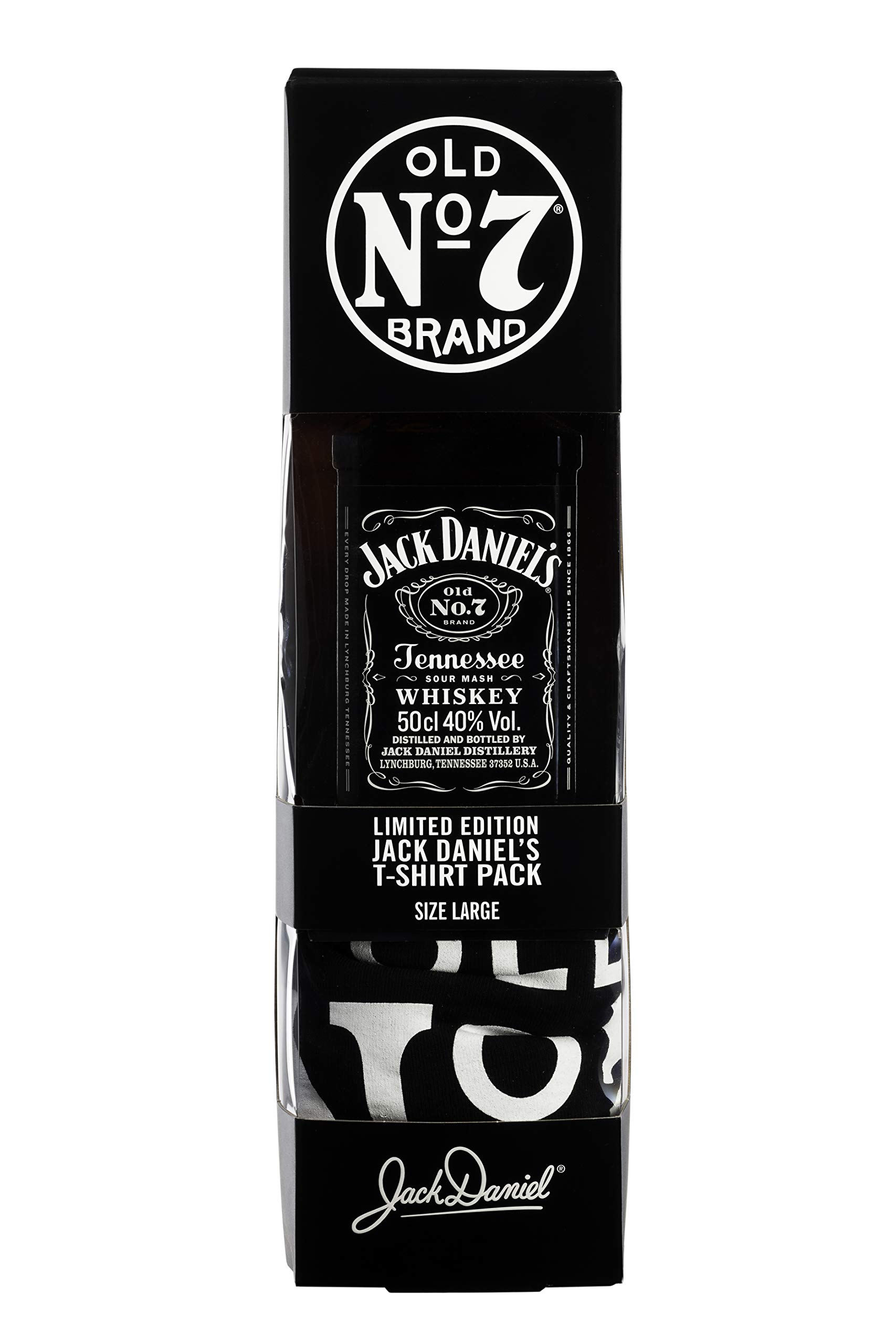 Tennessee Whiskey T-Shirt Gift Set, 50 cl