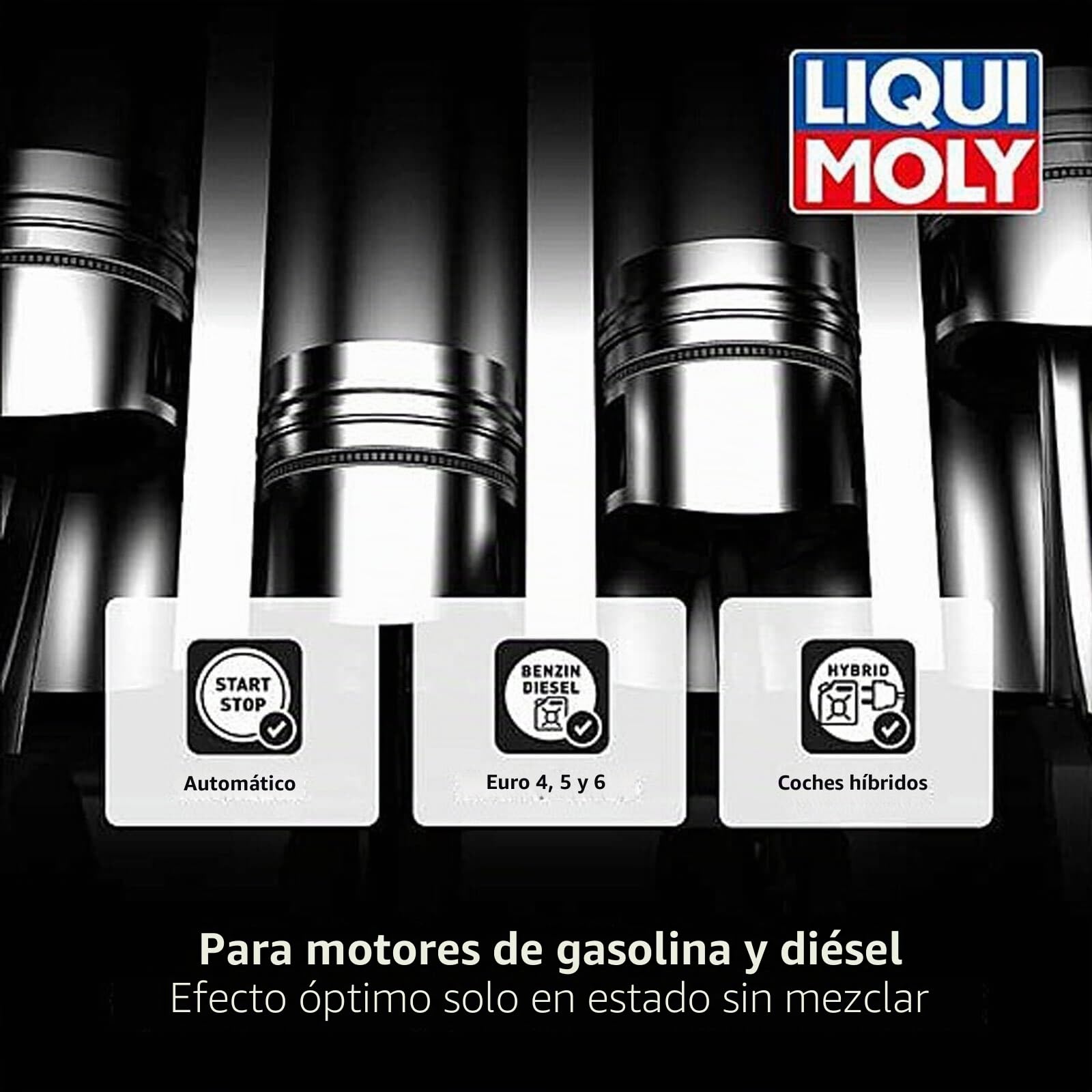 LIQUI MOLY Aceite de motor 5W-30 Top Tec ACEA C3 ACEA C2 API SP 4200 4L Compatible con VW Polo V Hatchback 6R1, 6C1 up! Hatchback 121, 122, BL1, BL2, BL3, 123 Golf 7 Hatchback 5G1, BQ1, BE1, BE2