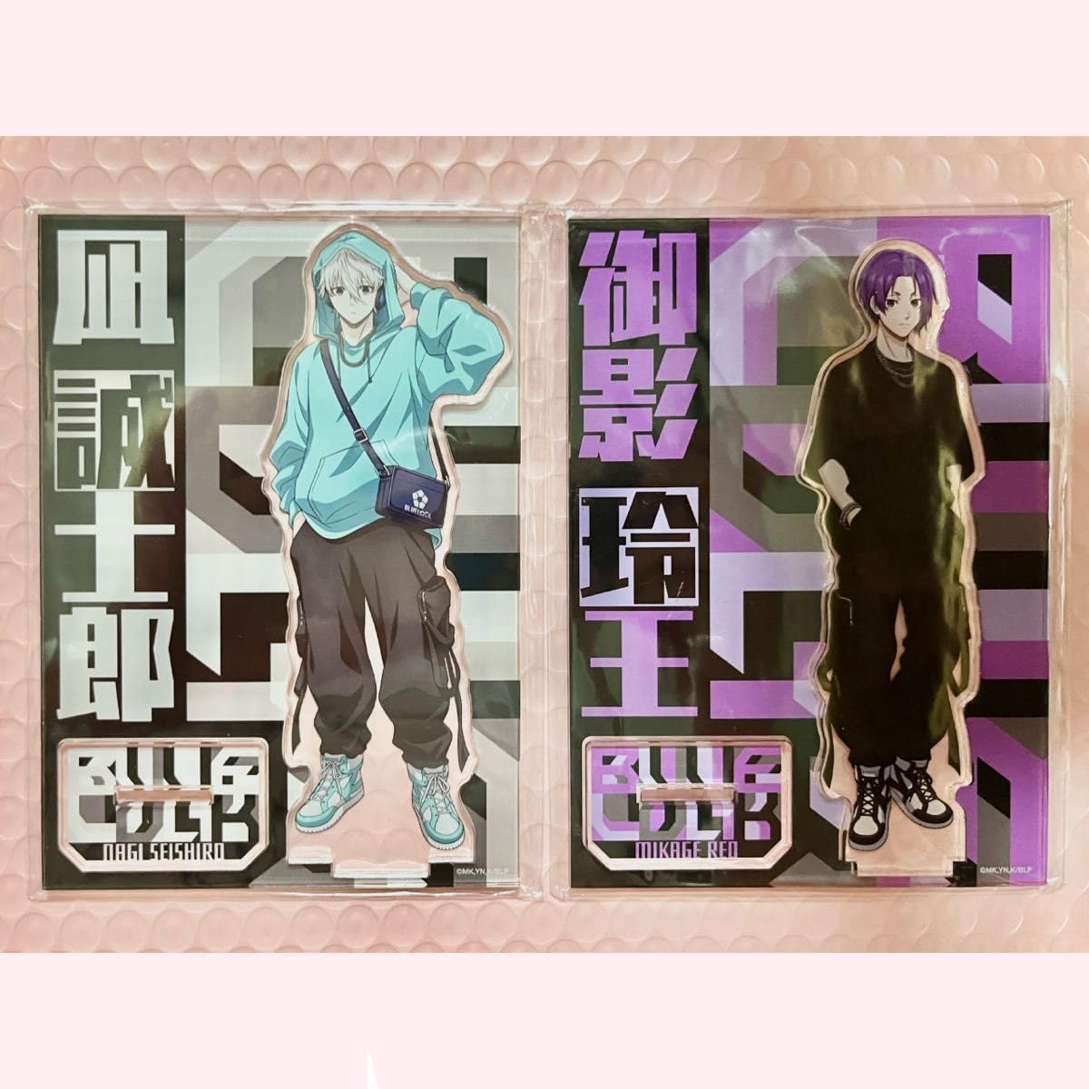 Amazon.co.jp: ブルロ 御影玲王 凪誠士郎 凪玲 アクリルスタンド  