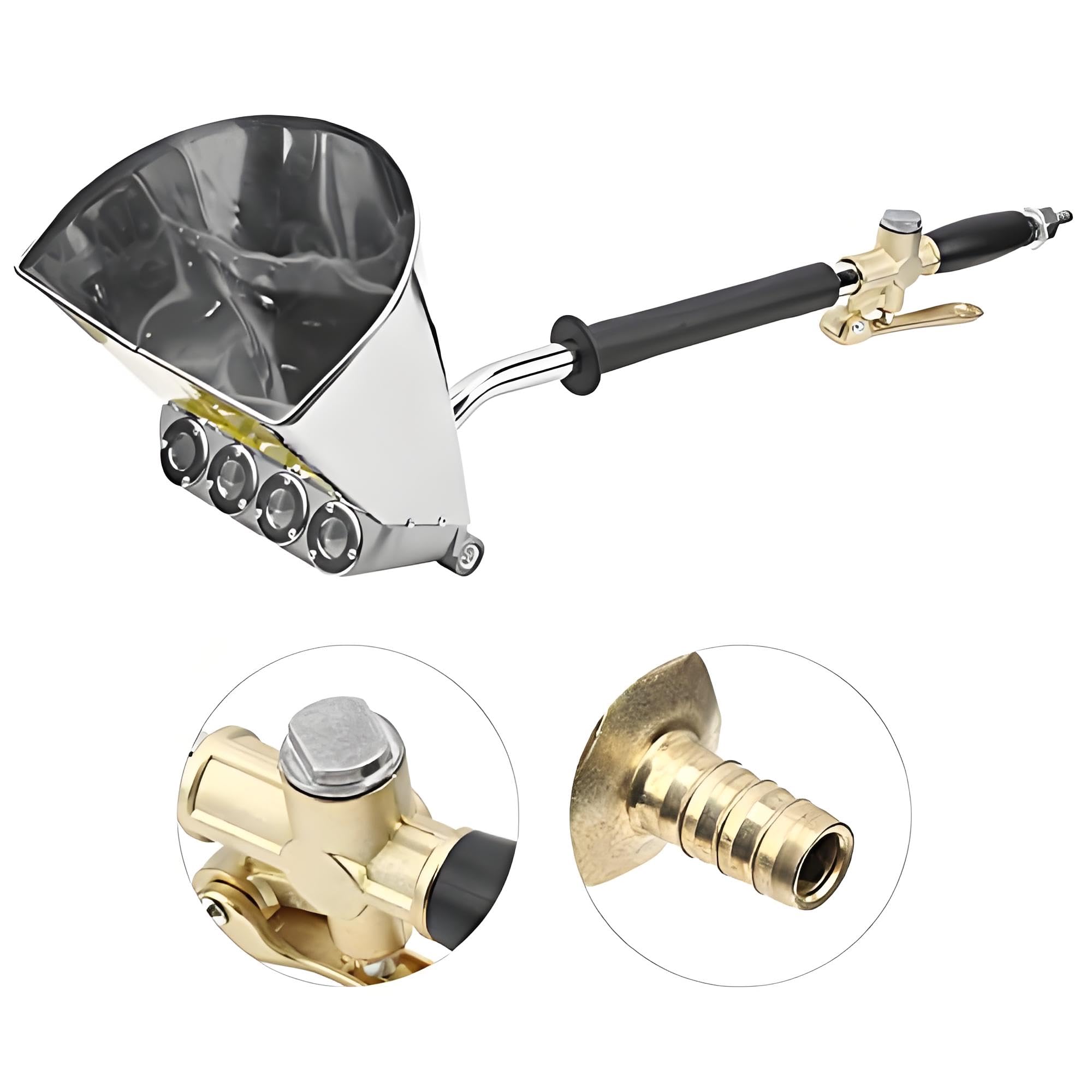 Opryskiwacz do zaprawy przenośny pistolet do cementu 4 otwory 18mm