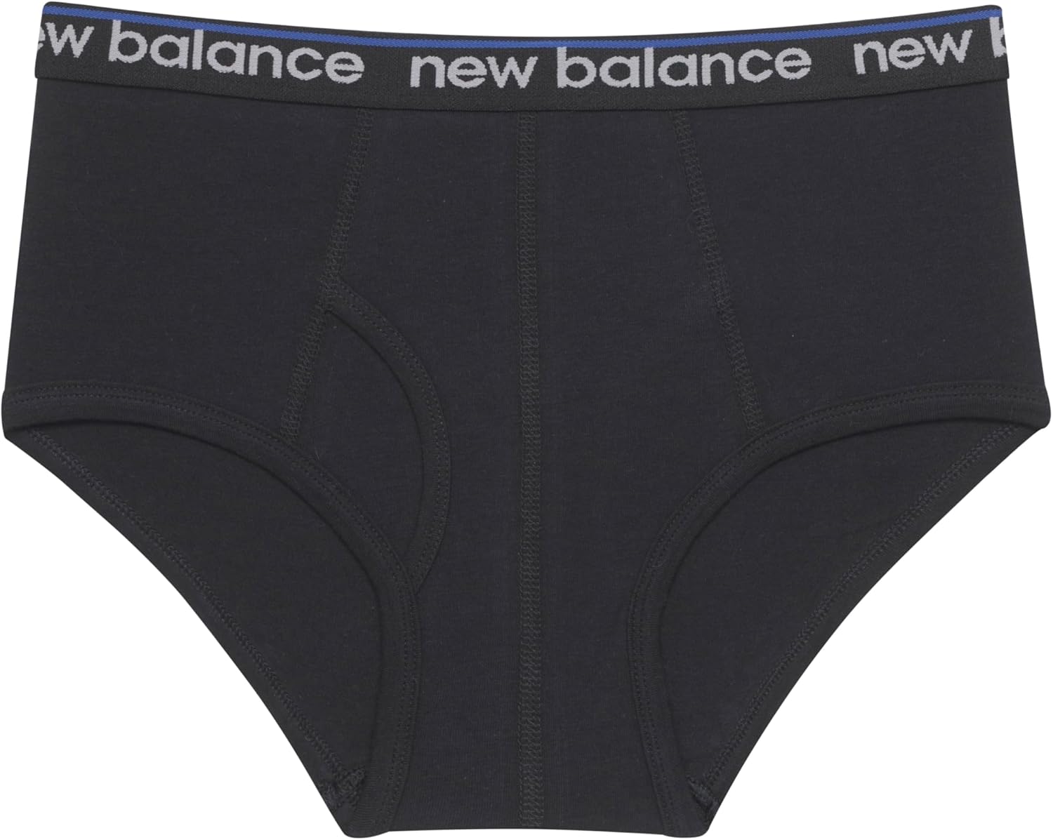 New Balance Boys' Non-brushed Jersey Performance Wicking Cotton Brief Underwear (5 Pack) - Image 2
