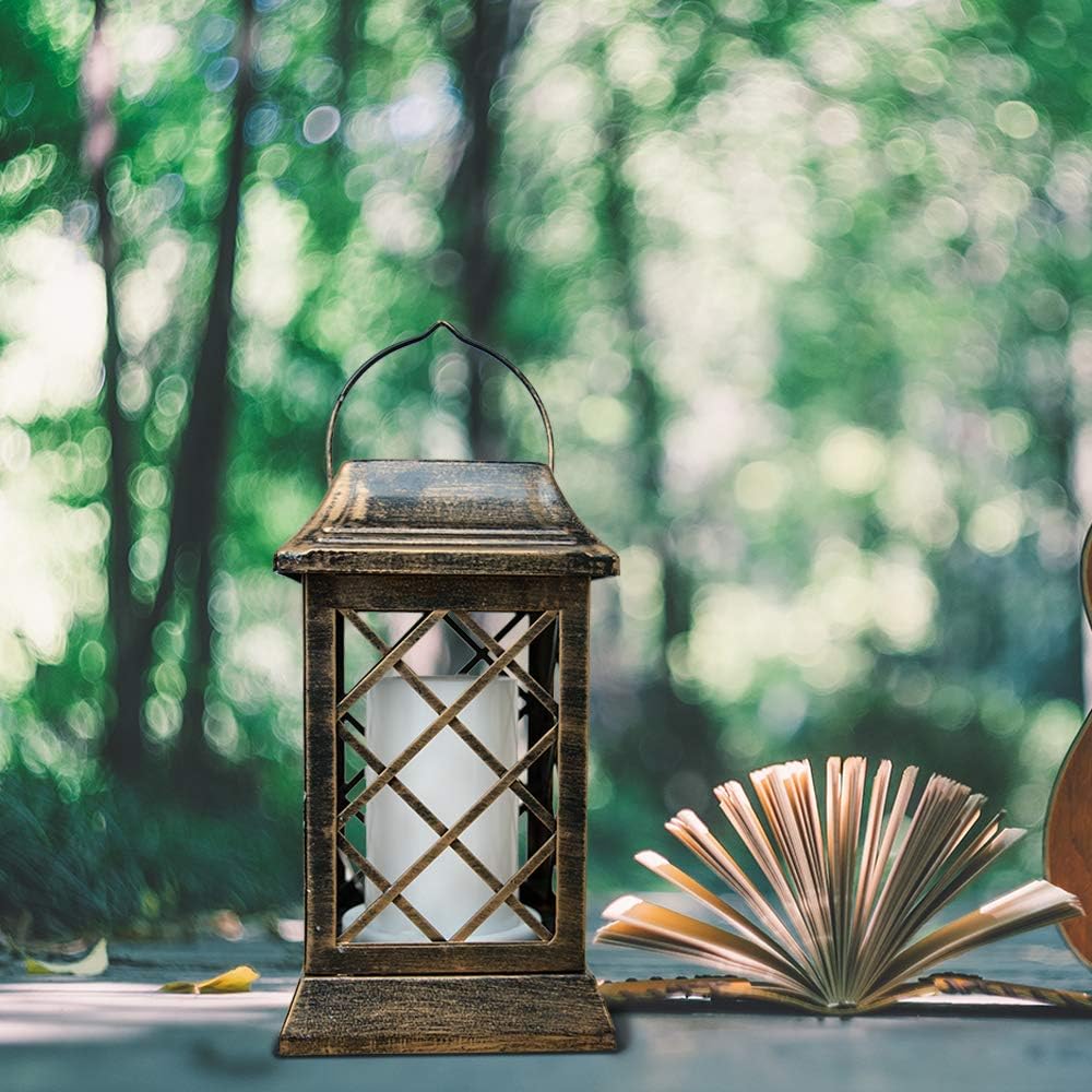 Frее Shірріng оƒƒеr Solar Lanterns Metal Hanging Solar Lights Flickering Flame Outdoor Solar Lamp Hanging Lighting Tabletop Lights for Garden Yard Patio Pathway Balcony (2 Pack) Crеаtіvе Prоduсt Solar Lanterns Metal Hanging Solar Lights Flickering Flame Outdoor Solar Lamp Hanging Lighting Tabletop Lights for Garden Yard Patio Pathway Balcony (2 Pack)