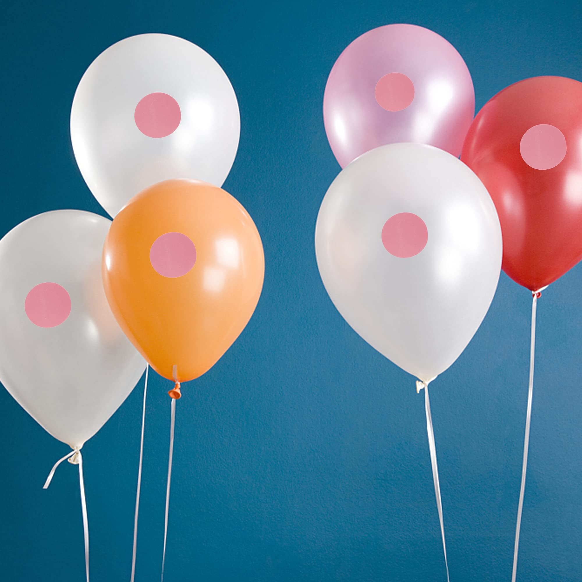 500 Etichette Adesive Rotonde Rosse - 2.5cm Diametro - Carta Naturale - Foto 12