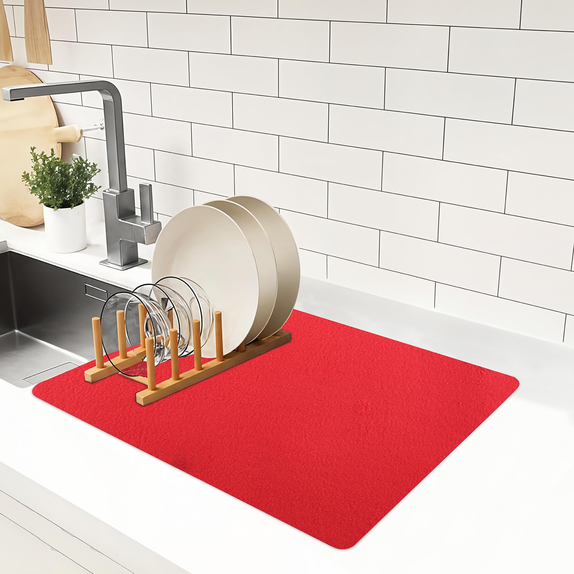 Floral Fridge Mats - Waterproof & Stain Resistant -13