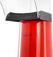 Vista 4 de MegaChef Popcorn Popper, fabricante de palomitas de maíz, popper eléctrico de aire caliente