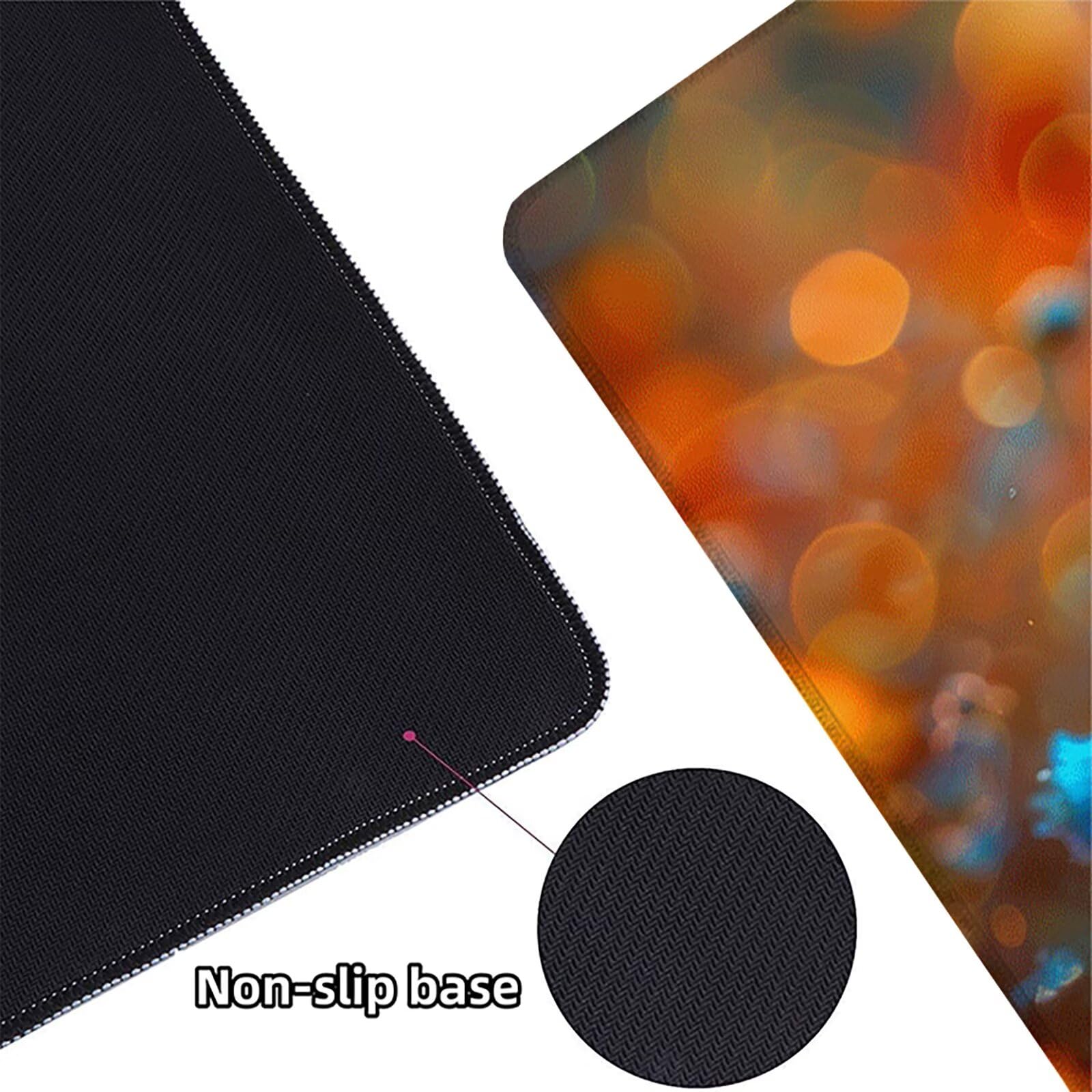 Girasol Alfombrilla Ratón Gaming XXL 1500x800mm, Alfombrilla Gaming Amarillo Mousepad con Base de Goma Antideslizante, Impermeable Desk Mat para Teclado y Raton, Accesorios Gaming, Regalos F-T
