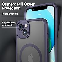 Vista 166 de ImpactStrong Magnetic Guard Designed for iPhone 14 Pro Max Case [Camera Protection] [Military Grade Drop Tested] [Compatible with MagSafe] Slim Black