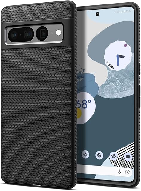 Spigen Liquid Air Case Compatible with Google Pixel 7 Pro - Matte Black