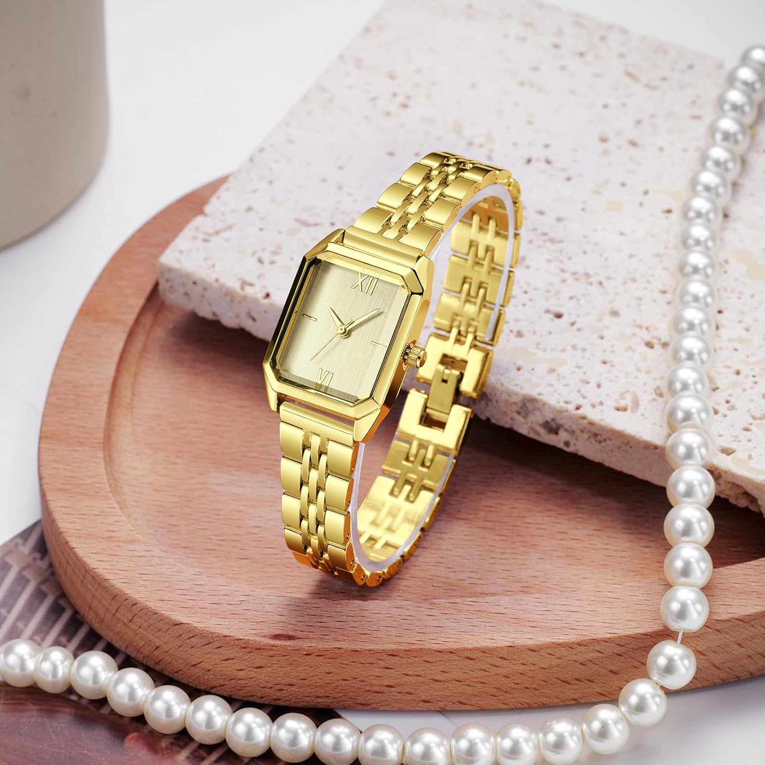 IBSO Luxury Square Bracelet Watch for Women – Simple Fashion Ladies Wristwatch Japanese Quartz Movement, Daily Waterproof - Image 4