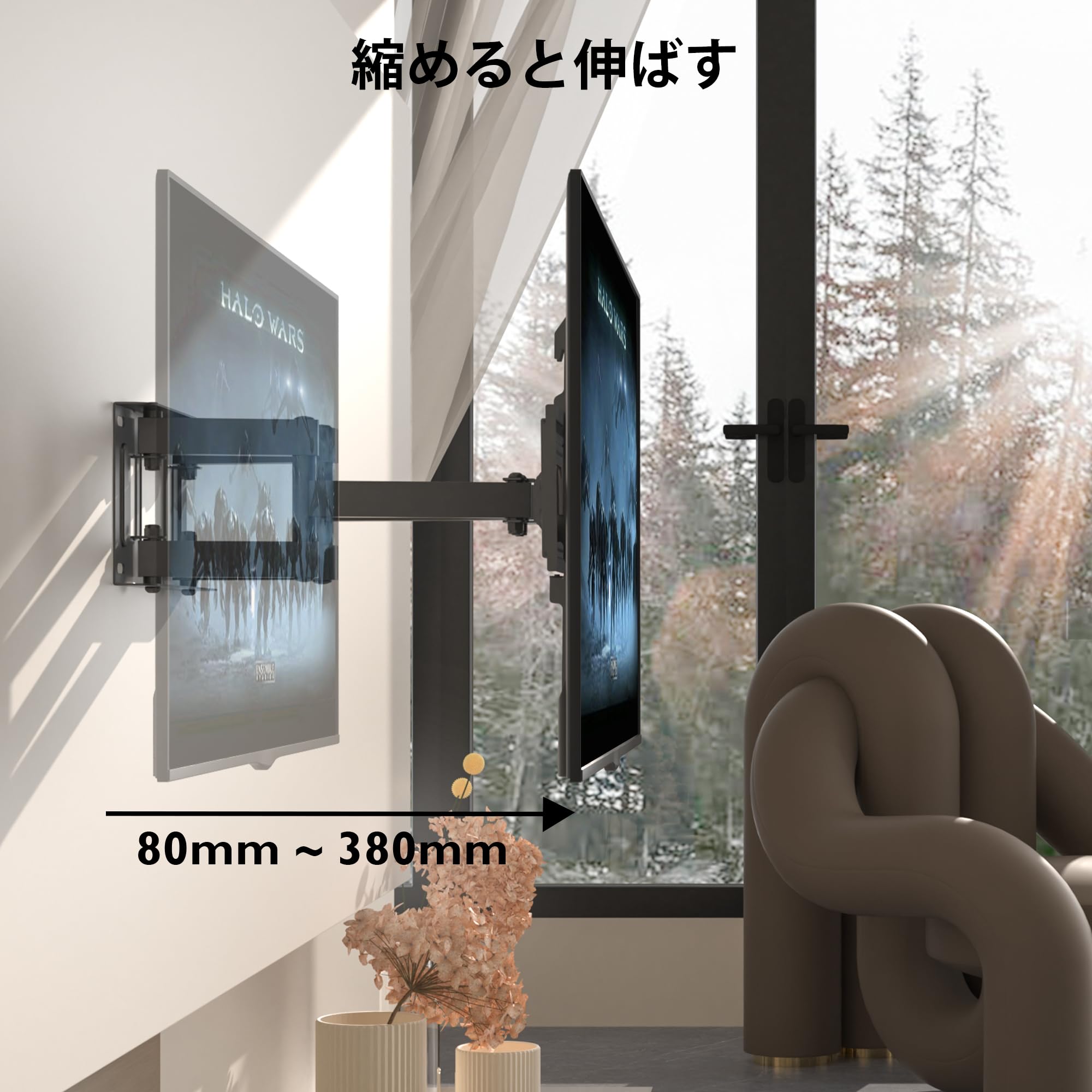 Amazon | 1homefurnit テレビ壁掛け金具 23-65インチ tv壁掛け金具 LCD 