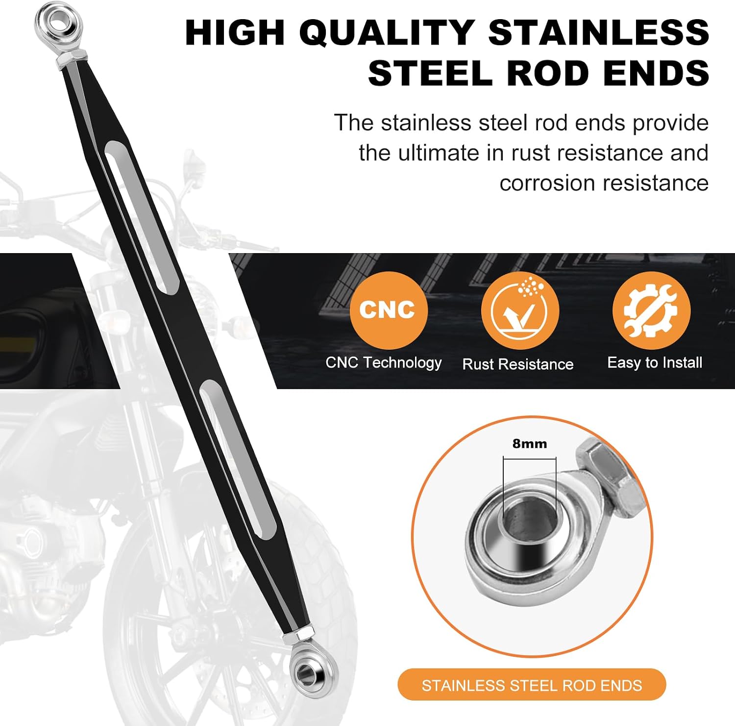 Motorcycle Shifter Linkage Compatible for Harley Davidson Road King, Street Glide, Electra Glide, Road Glide, Tri Glide, Softail 1986-2024
