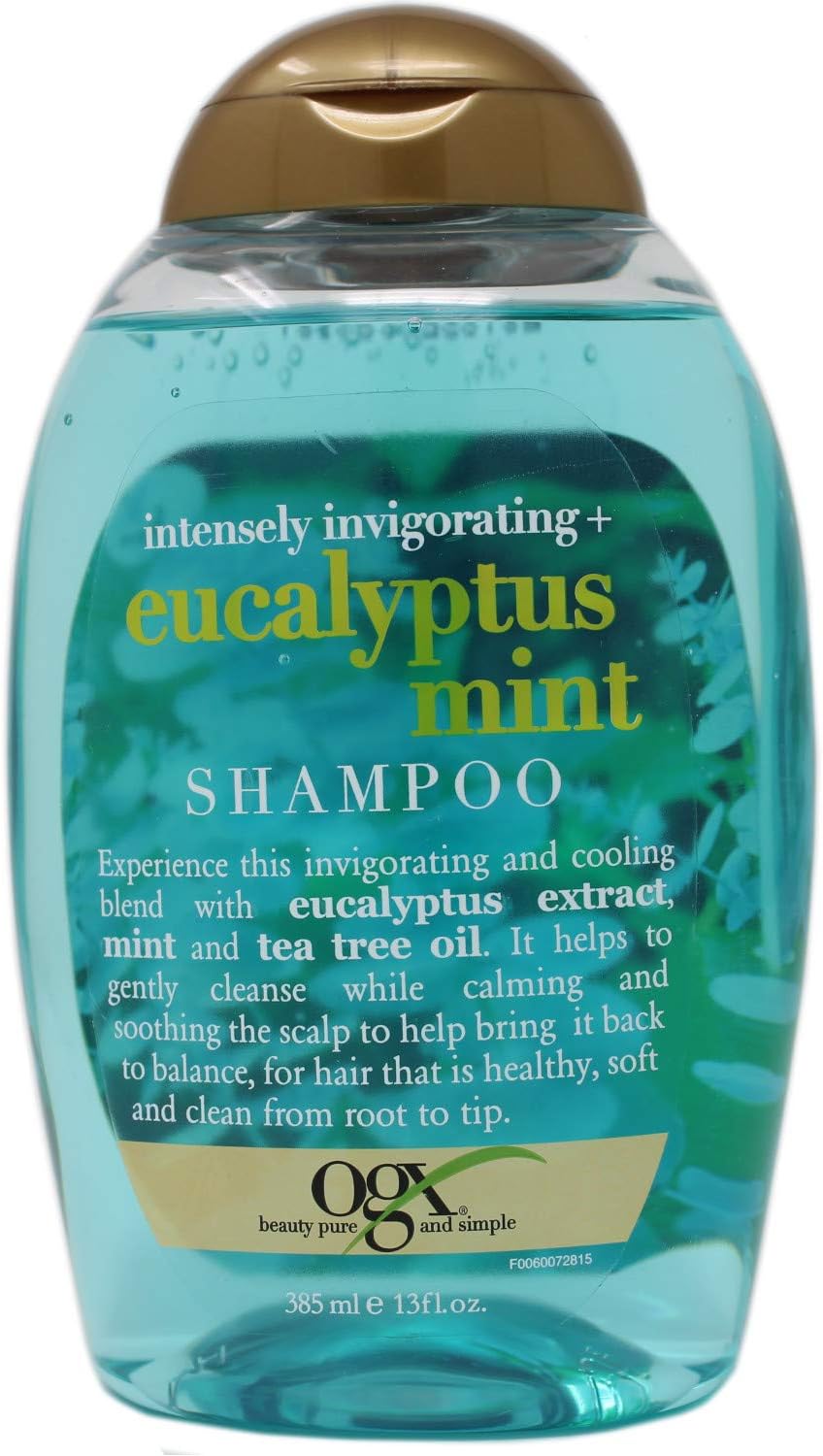 Ogx Intensely Invigorating Eucalyptus Mint Shampoo With Tea Tree Oil, 13 oz