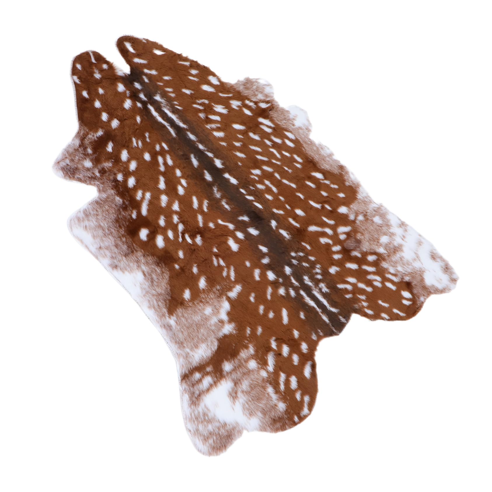 Tapis peluche épaisse antidérapant salon doux résistant eau sol