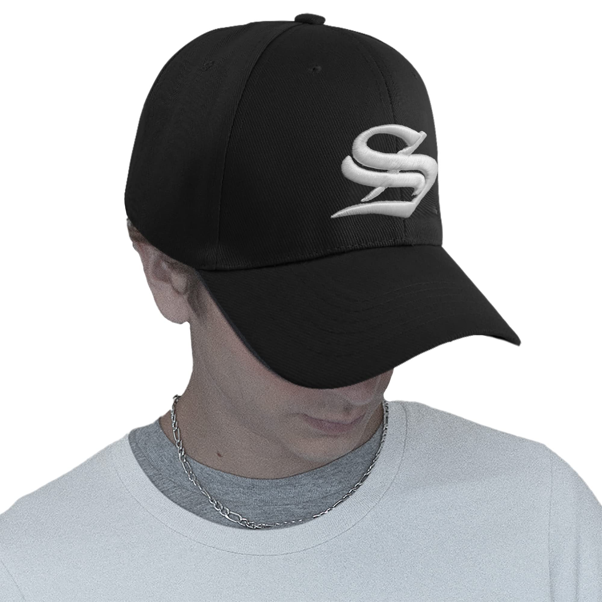 New Boy Girl Adjustable Baseball Cap Children School Caps Kids Hat Sport Gothic Alphabet A-Z (S) MFAZ Morefaz Ltd