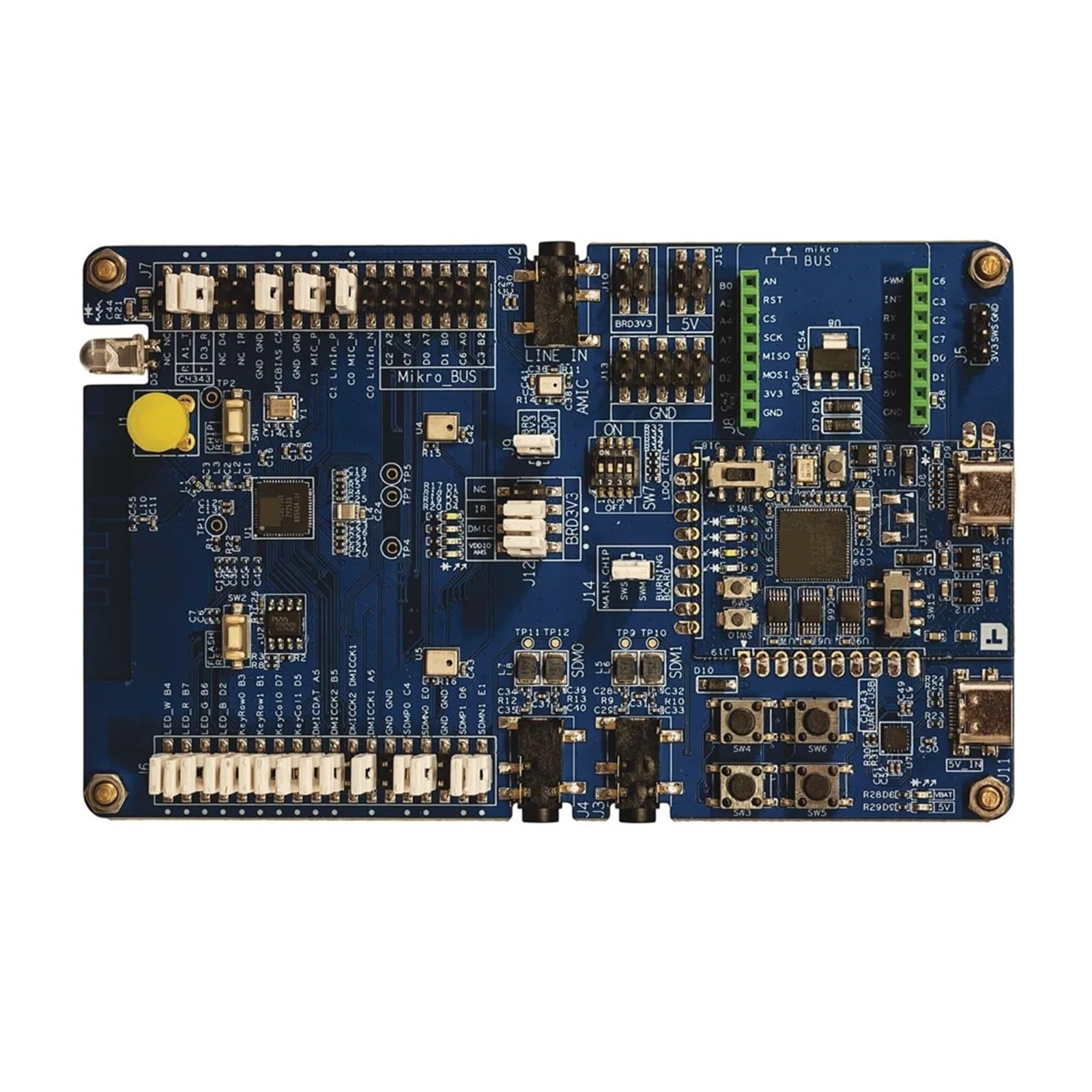 Placa de desarrollo TC3215 para solucionar fallos de diseño en evaluación TC3215X 7