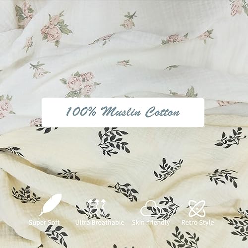 Miniatura 7 de insular Manta de muselina de algodón para bebé con borla, manta bohemia bohemia de muselina para envolver con flecos, manta de decoración de