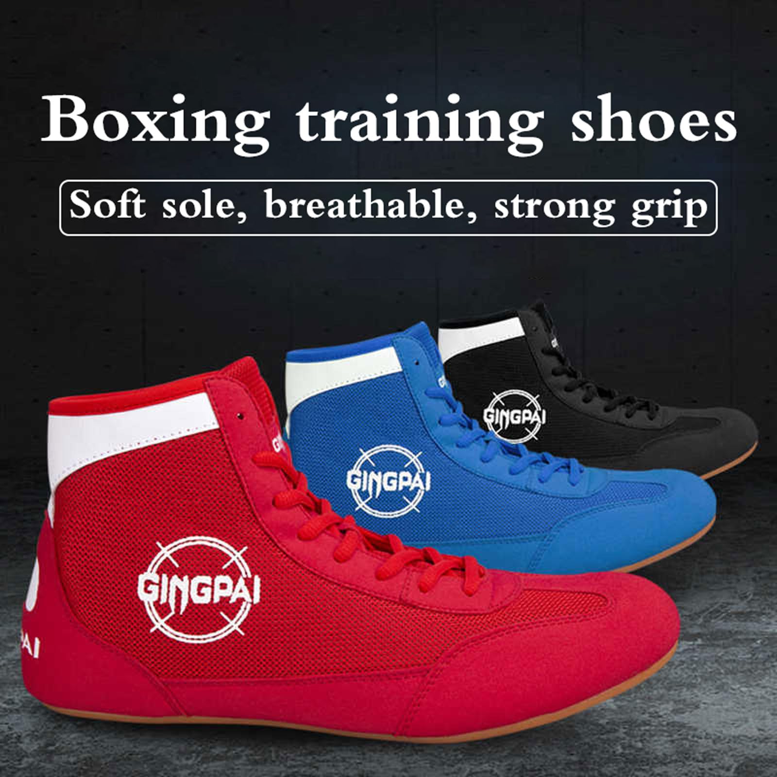 Boxschuhe,Wrestling Schuhe,Wrestling Shoes,Leichte Boxstiefel,Boxing Schuhe,Bodybuilding Schuhe,Boxing Shoe,Ringerschuhe,rutschfest,Atmungsaktiv,FüR MäNner,Frauen,Jugendliche,Kind