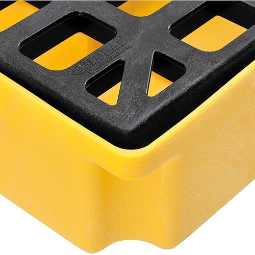 Miniatura 6 de Global Industrial Plataforma de contención de derrames, capacidad de 4 tambores