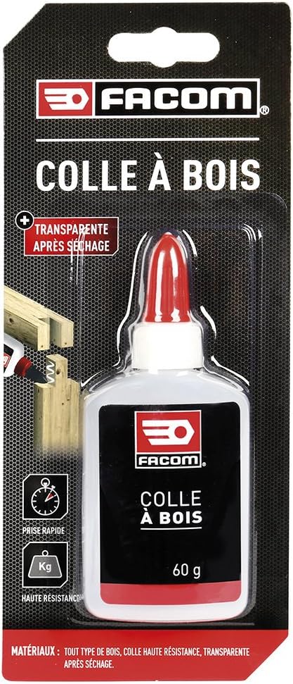 Facom 84721 Wood Glue 60 g, transparent