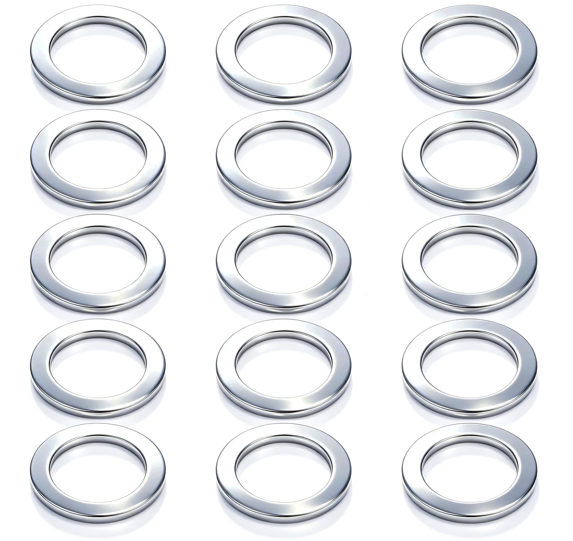 15PCS Oil Crush Washers/Drain Plug Crush Washer Compatible with Honda Replacement for Part #90471-PX4-000 Accord Acura Civic Ridgeline Odyssey CRV CR-V Pilot Fit Element