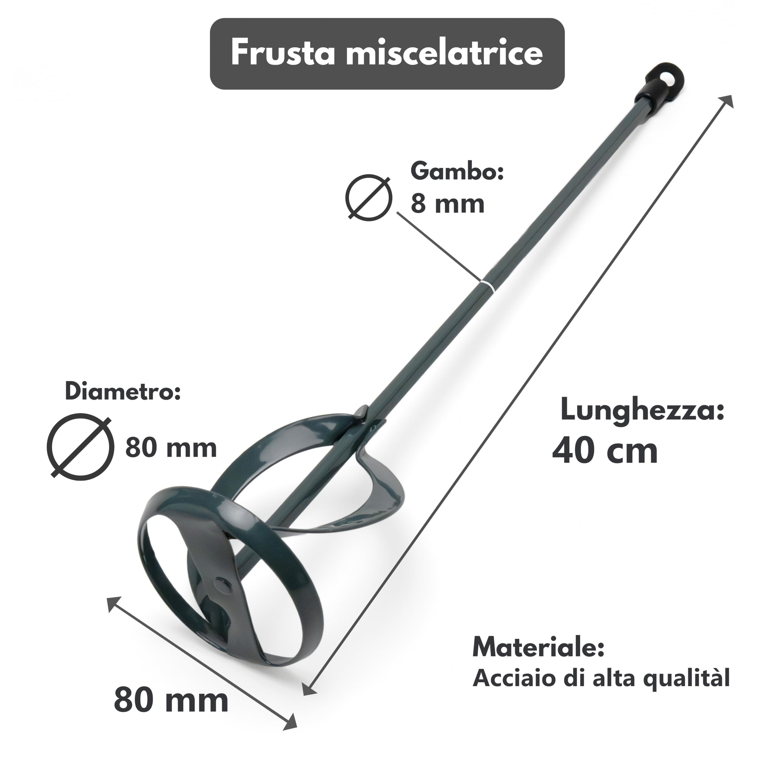 Set attrezzi per pavimenti resina epossidica composto livellante | Raschietto livellatore con asta telescopica | Miscelatore elica | Scarpe chiodate