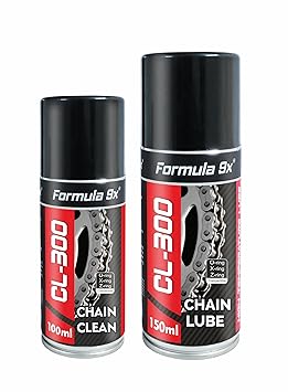 Chain Lube -150ml and Chain Cleaner -100ml Combo Pack for All Bikes