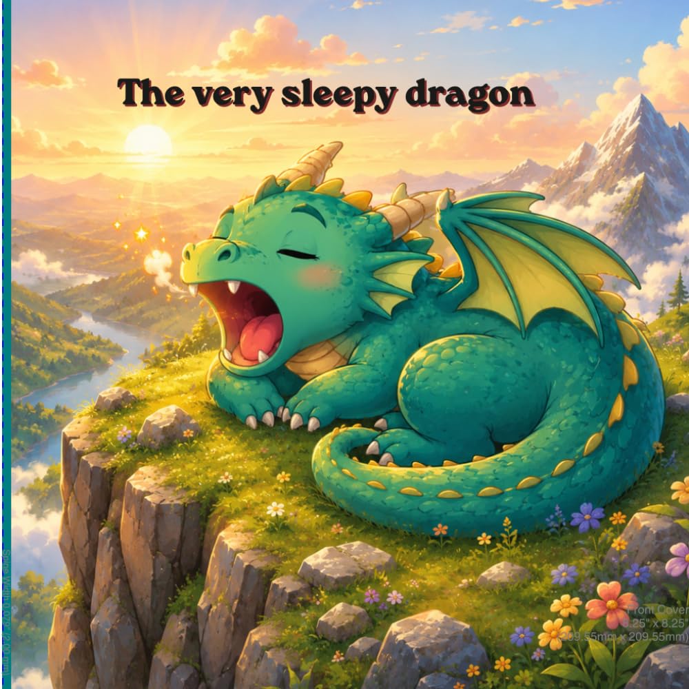 The Very Sleepy Dragon: A Cozy Bedtime Tale