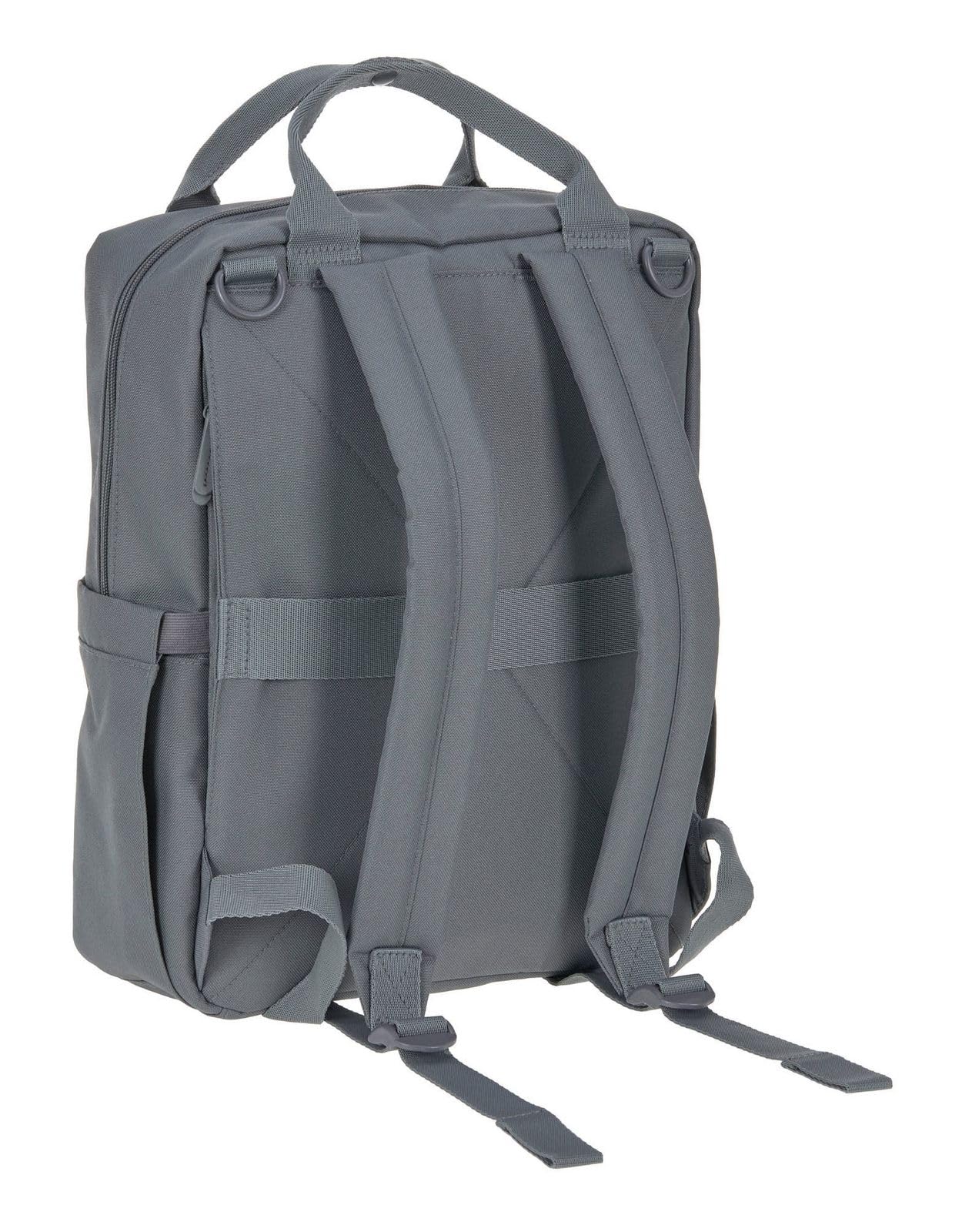 LÄSSIG Baby verschoonrugzak met aankleedkussen, kinderwagenbevestiging en flessenhouder/GRE Slender Up Backpack olijf