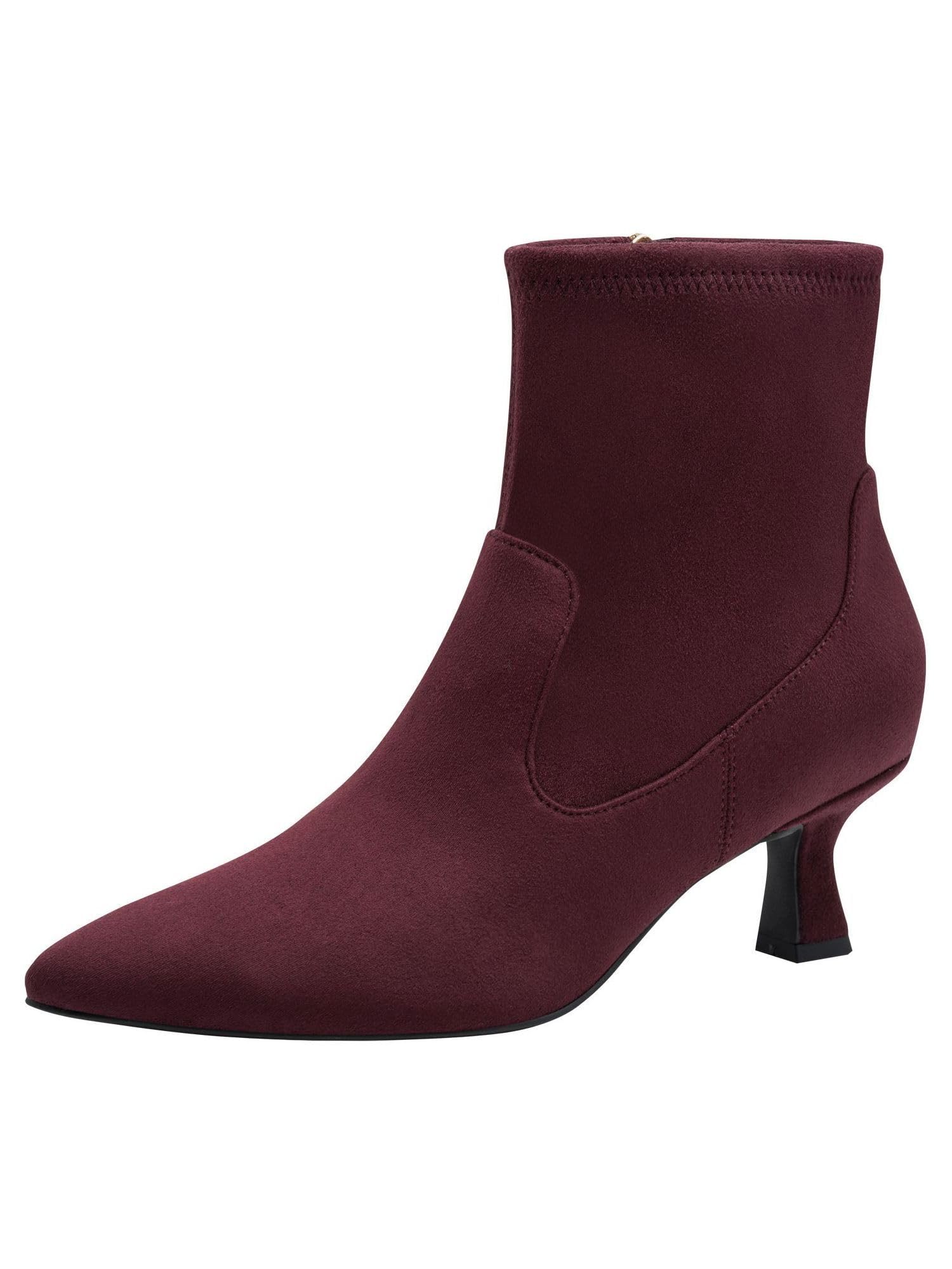 MARCO TOZZI Women's 2-25314-45 Fashion Boots, Mulberry, 37 EU, Purple (mulberry), 5 UK