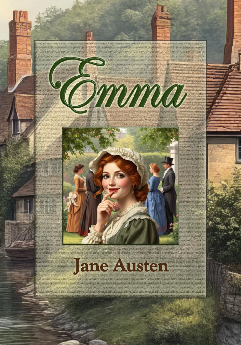 Emma: The Classic Historical Romance. Large Print Edition