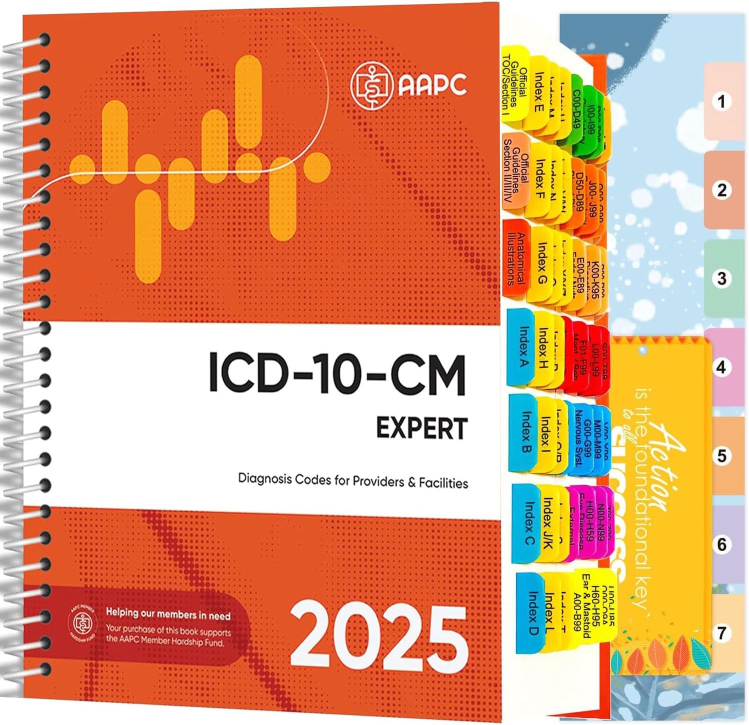 Index Tabs for AAPC Version ICD10CM 2025 (Book not Index Tabs for AAPC Version ICD10CM 2025 (Book not