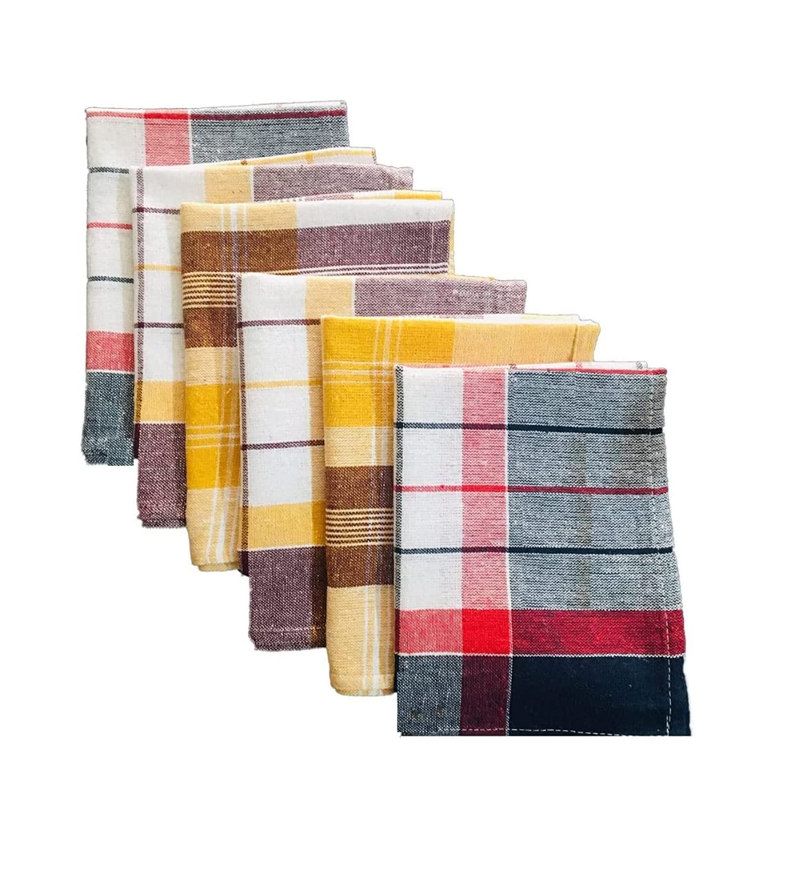 Amzgear Cotton Cleaning Cloth - Pack of 6, 16x24 Inch: Ideal for Kitchen Cleaning, Dish Wiping, and Household Dusting - Multicolor Convenience (B0BKGNFXWF) Amazon Price History, Amazon Price Tracker