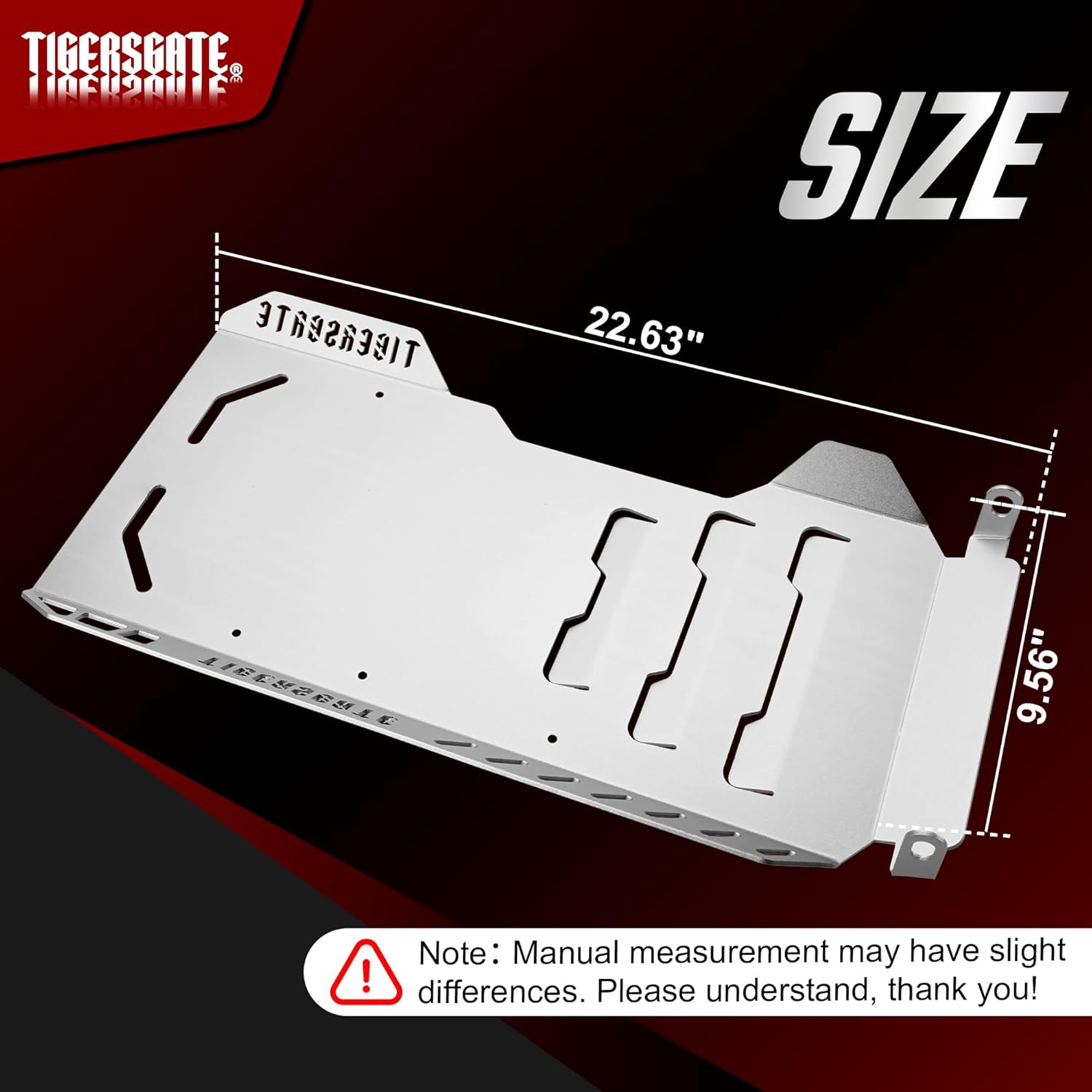 2018-2024 Softail Engine Skid Plate for Breakout, Deluxe, Fat Bob, Fat Boy, Street Bob, Sport Glide, Heritage Classic, Low Rider, Slim Models, Silver
