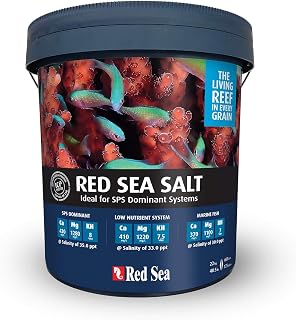 Red Sea Sal 22k - Sal para Aquário - Manutenção e Tratamento de Aquários de Reef e Maduros - 22kg