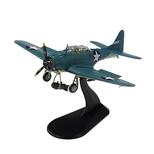 SBD Dauntless Die-cast Airplanes-1/72 Scale Dive Bomber Attack Metal Aircraft