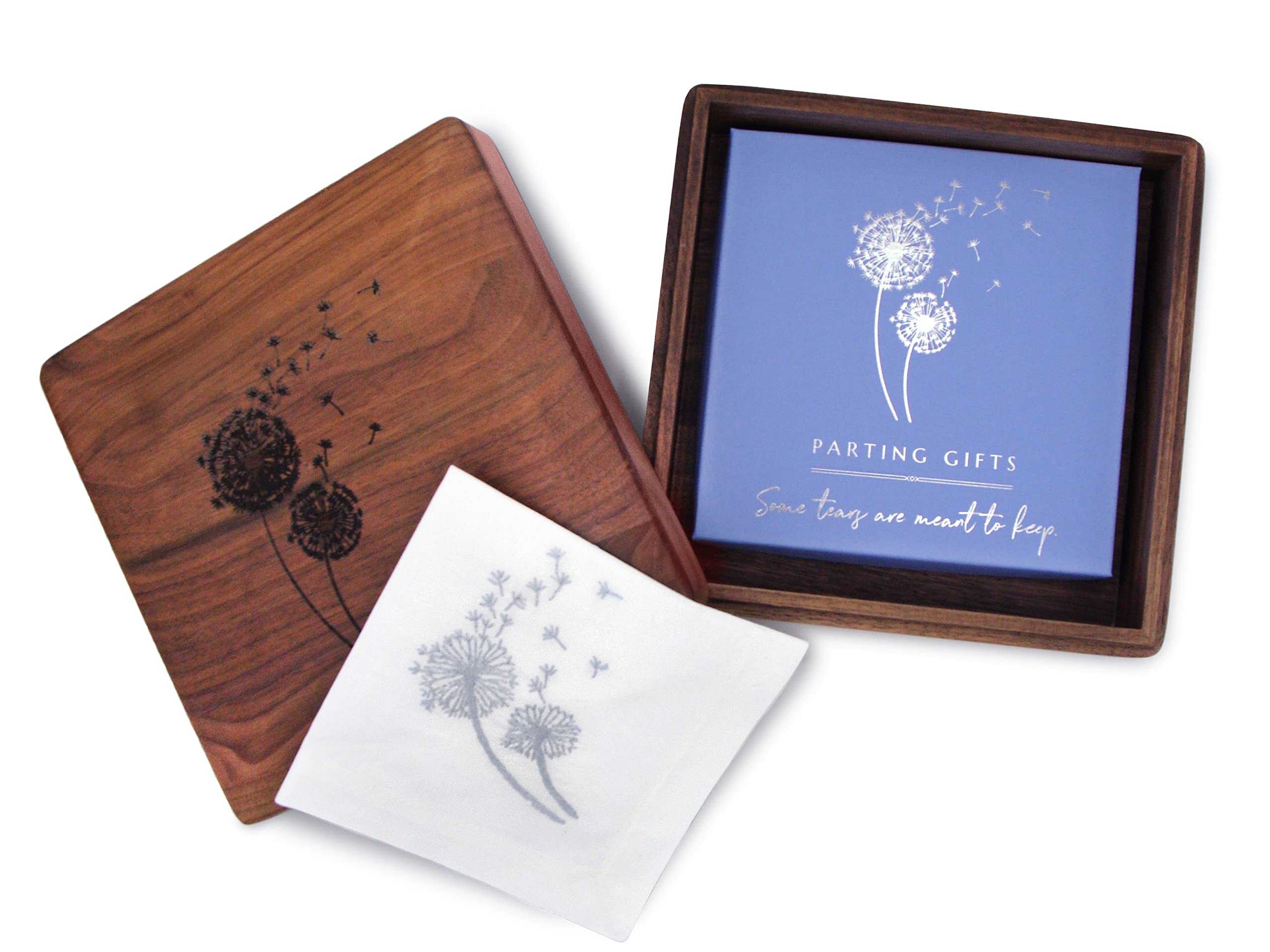 Buy Rememberance Gift for Loss Black Walnut Dandelion Memory Boxes