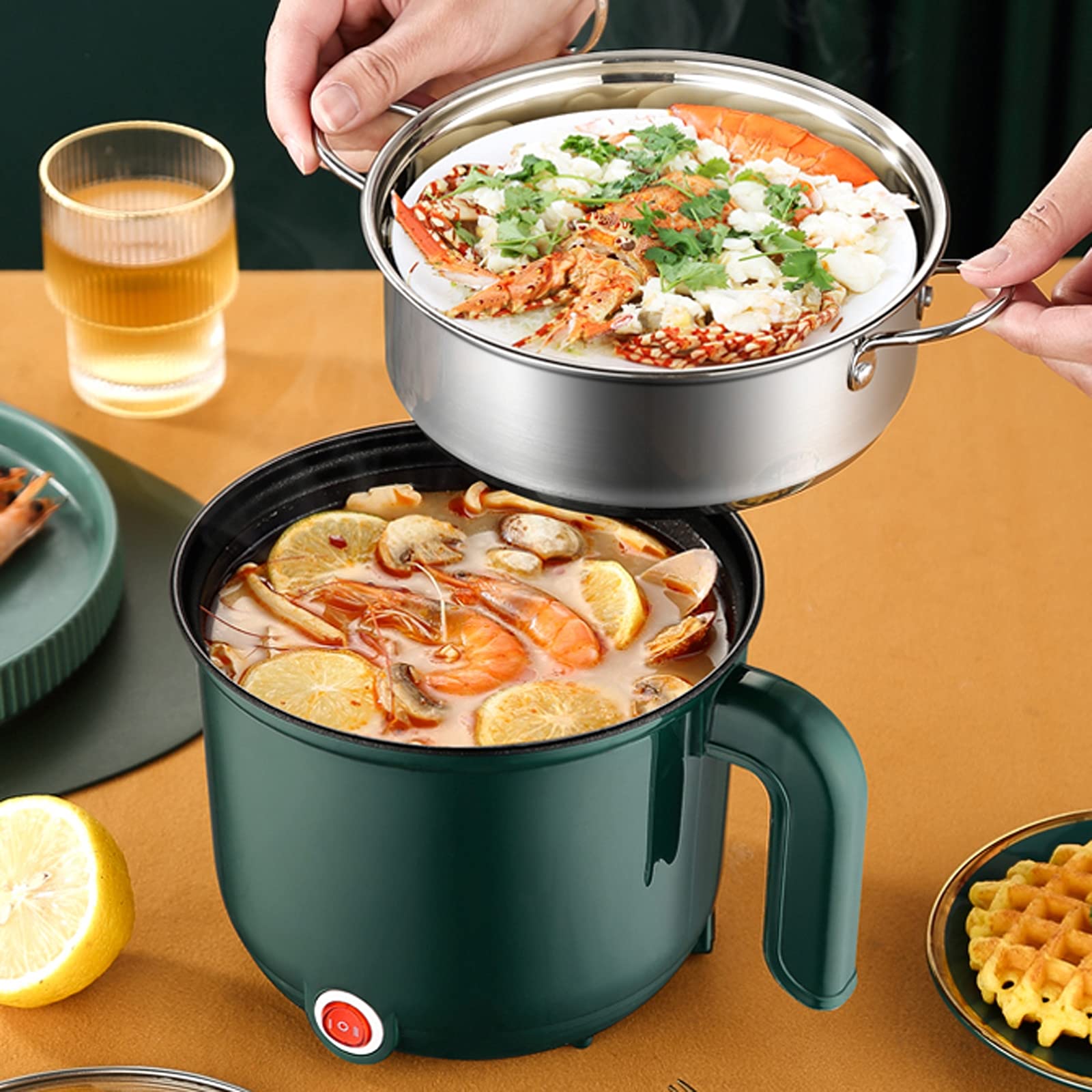 Mini Elektrische Hot Pot - Multifunctionele Kookpot Voor Thuis, Ideaal