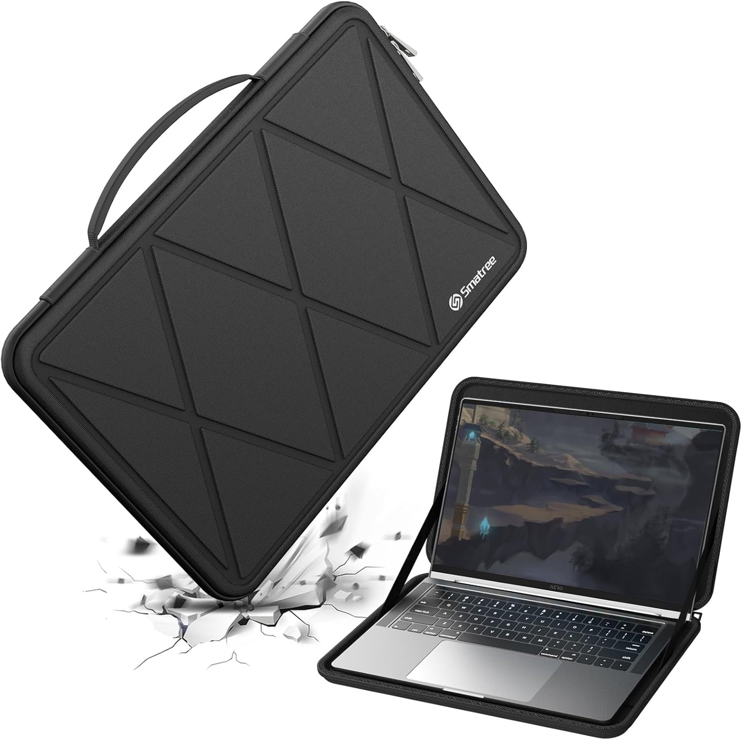 Smatree M88 Hard Protective 15.6 inch Laptop Sleeve Case Compatible for 16 inch Galaxy Book6 / 6 Pro; GIGABYTE G5 KF/MF/KF5/GE/KE/ME (X8286)