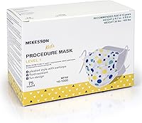 Vista 8 de McKesson Pediatric Procedure Mask Child Size Pleated 16-1000