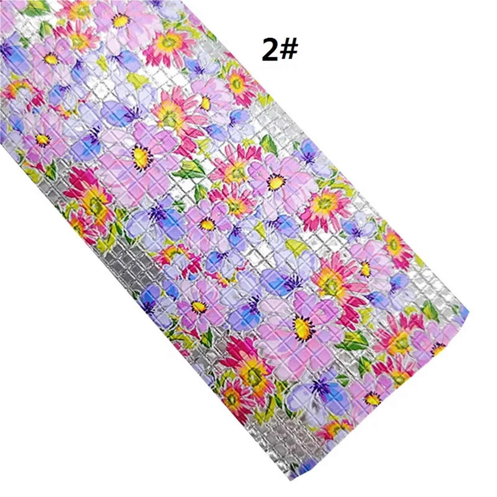 Mini rolki z tkaniny ze sztucznej skóry z PVC i brokatem