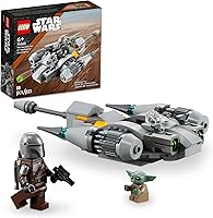LEGO Star Wars The Mandalorian’s N-1 Starfighter Microfighter 75363 Building Toy Set for Kids Aged 6 and Up with Mando...