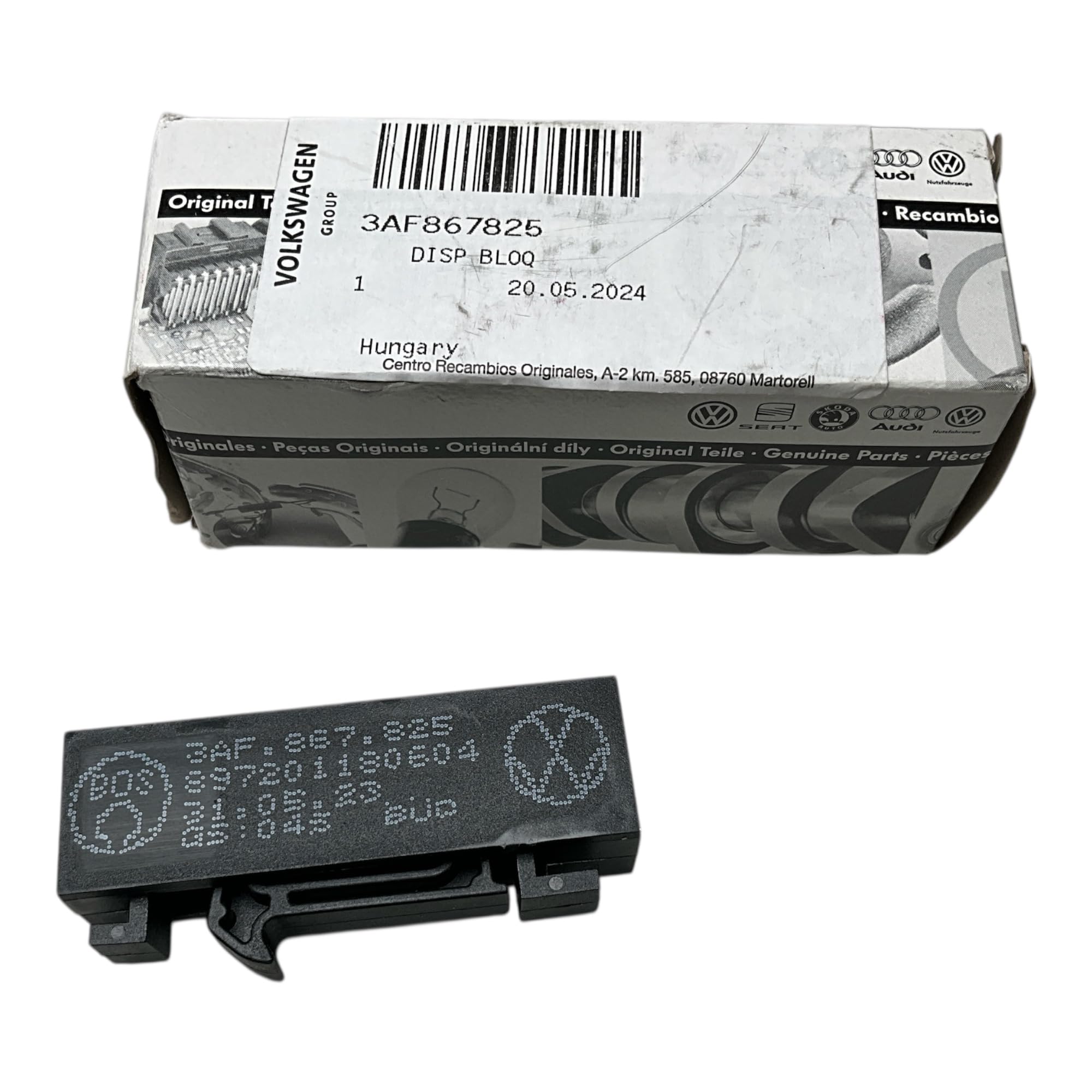 Blocco Copertura Bagagliaio VW Seat Originale - Codice 3AF867825 - Foto 12