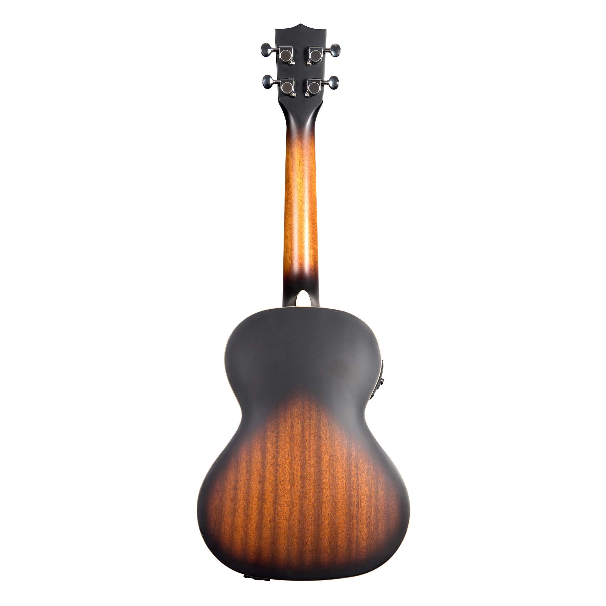 Kala KA-JTE/2TS Tobacco Burst Archtop - Ukulele tenore con EQ e custodia (UC-T)