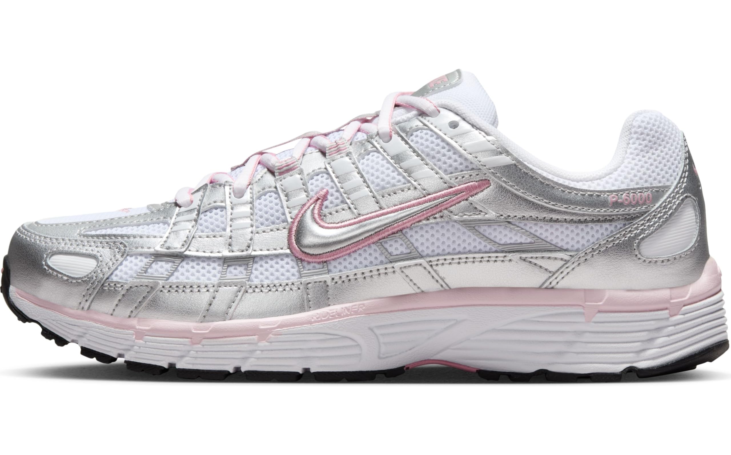Nike Women's White/Elemental Pink/Black (Wmns) P-6000 ' ' Bv1021-108