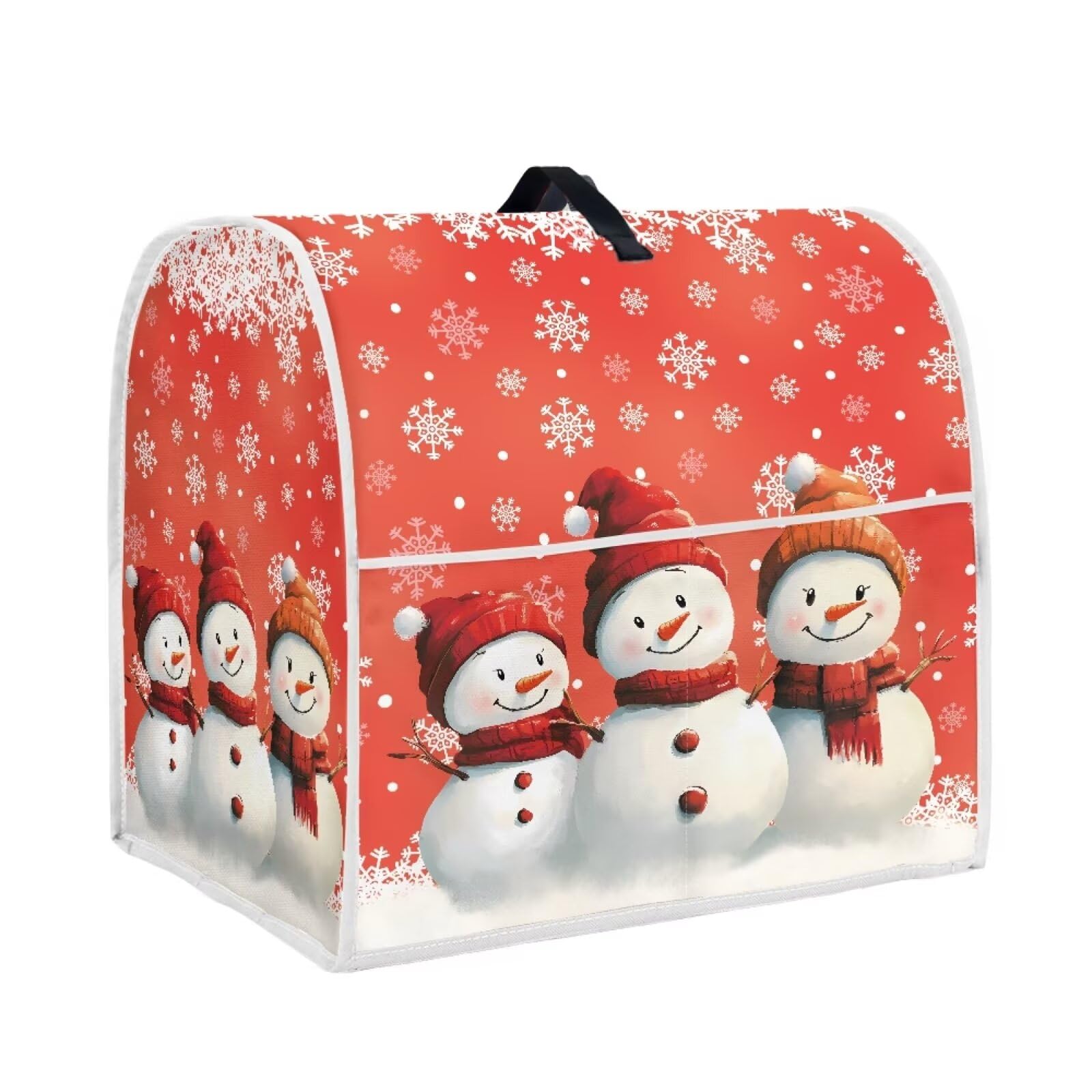 chaqlin Christmas Snowman Print Stand Mixer Cover Kitchen Aid Mixer Assecories Decorations Kitchen Mixer Cover Kitchen Small Appliance Dust Cover