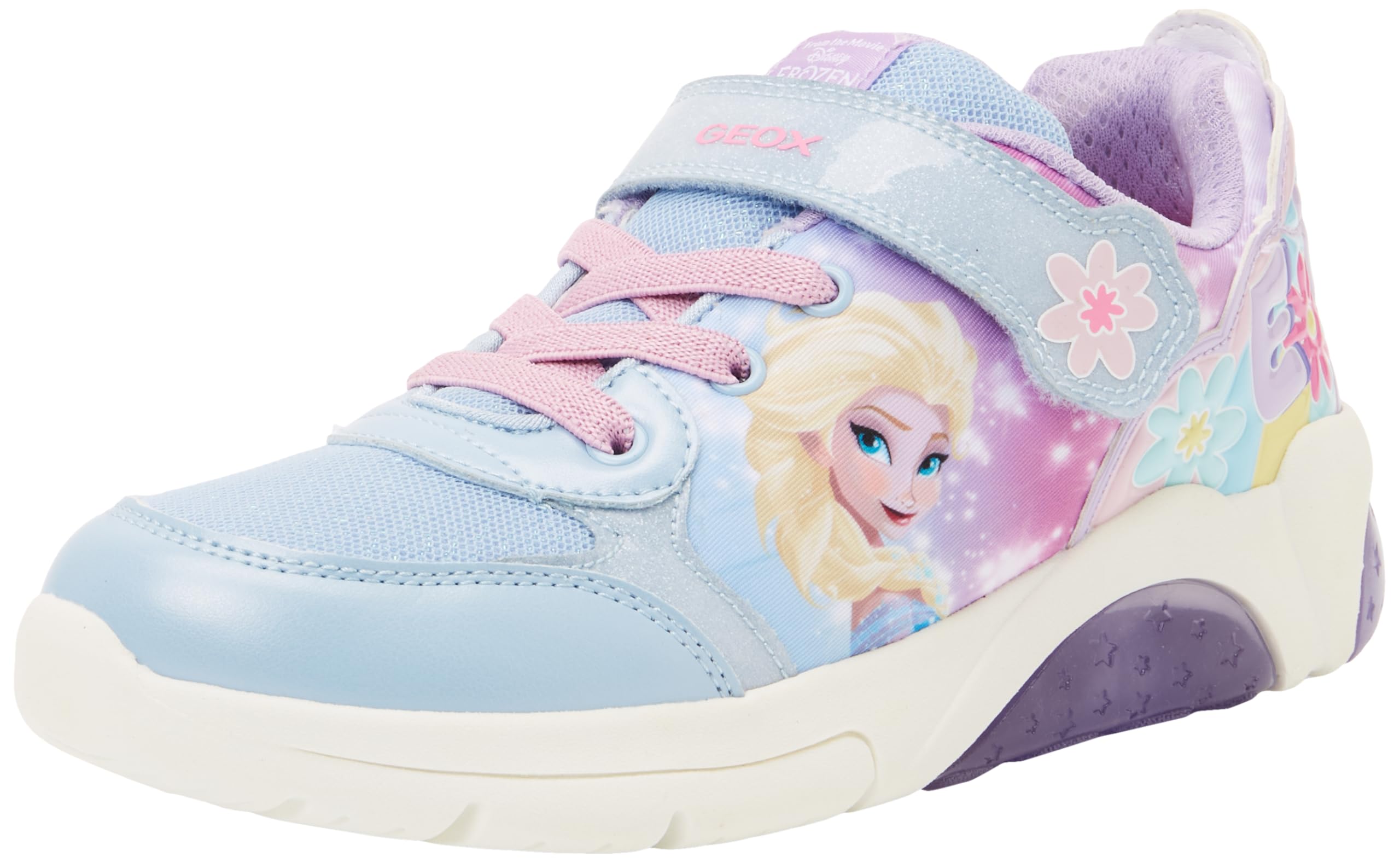 Geox J FADINLIGHT Girl C Baskets Lilac/​Sky 35 EU